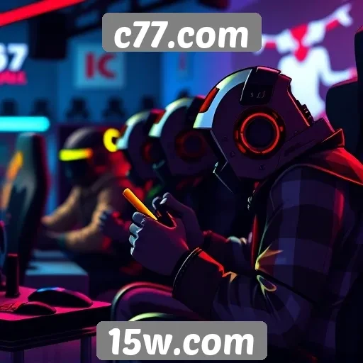 comunidade de gamers cresce exponencialmente no c77.com